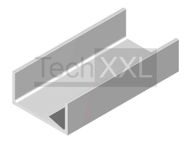 CProfilé 25x25x2 Rw/Rz0,5