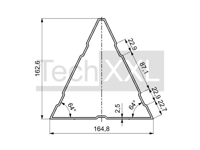 Rail solaire profil de connexion panne S4 wie HSOP16
